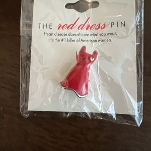 Cool & Fun Red Dress Pin ~ Just a Red Dress Pin! ( American Heart Association)